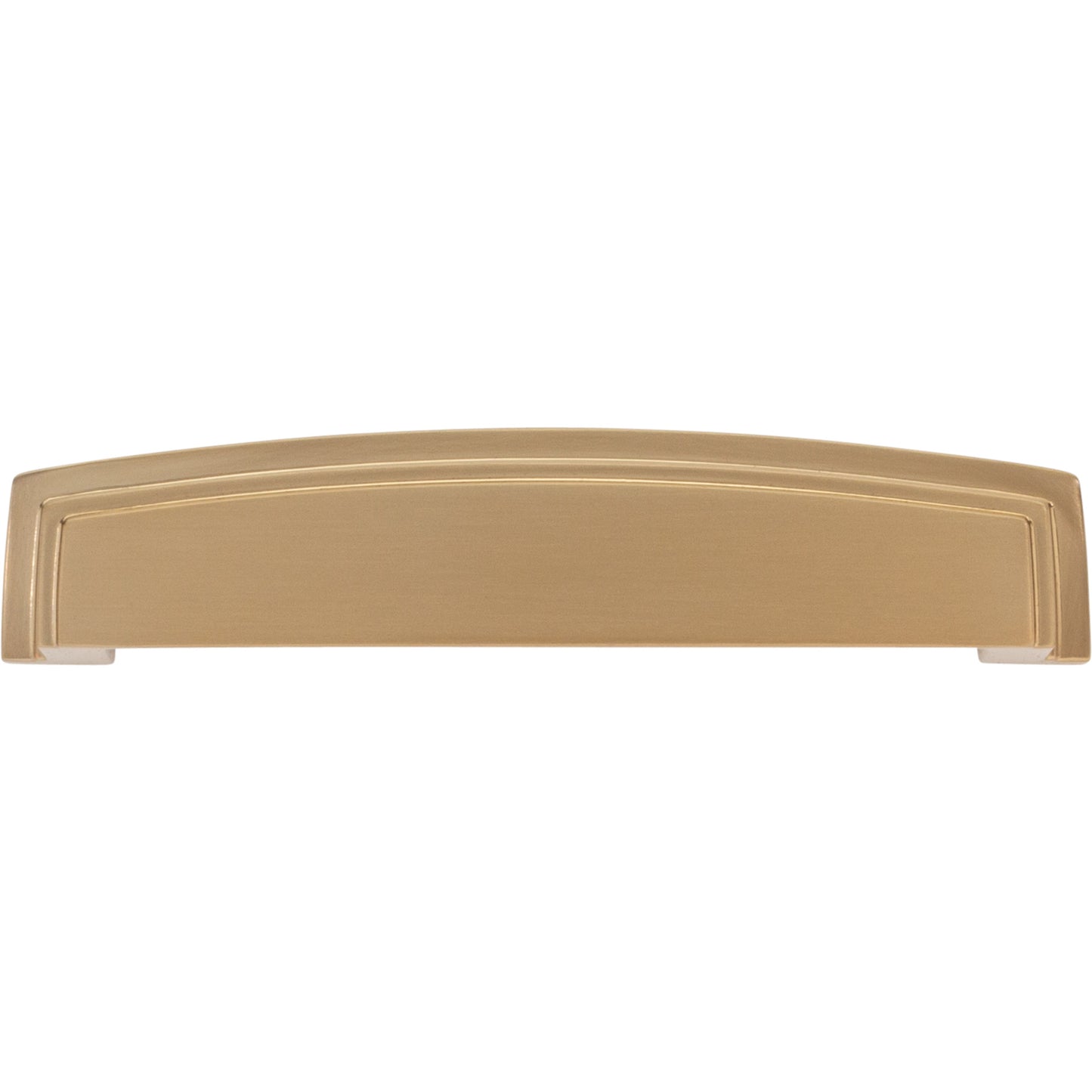 JEFFREY ALEXANDER 141-128SBZ Renzo 128 mm Center-to-Center Cup/Bin Pull - Satin Bronze