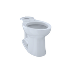 TOTO C244EF#01 Entrada Universal Height Elongated Toilet Bowl - Cotton White