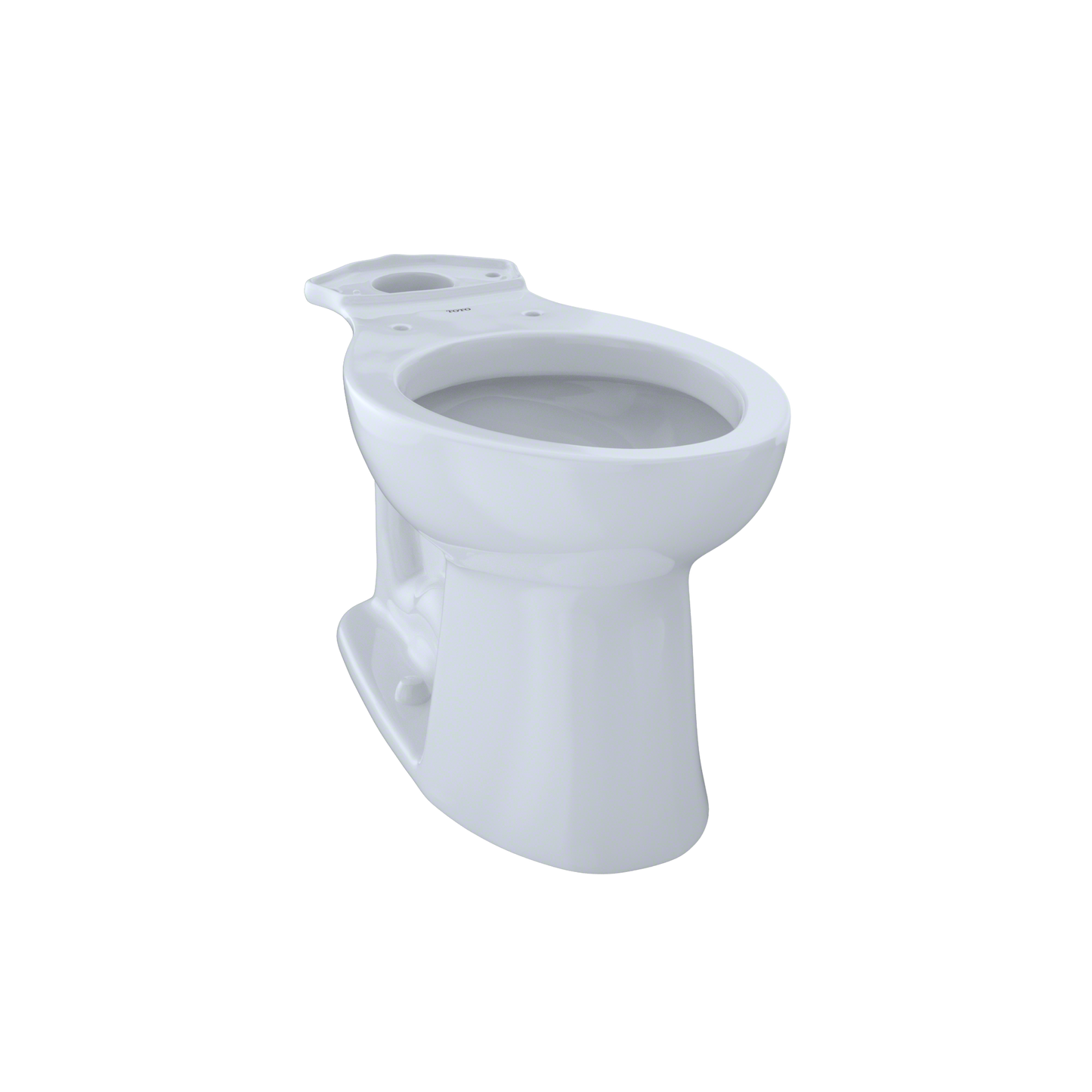 TOTO C244EF#01 Entrada Universal Height Elongated Toilet Bowl - Cotton White
