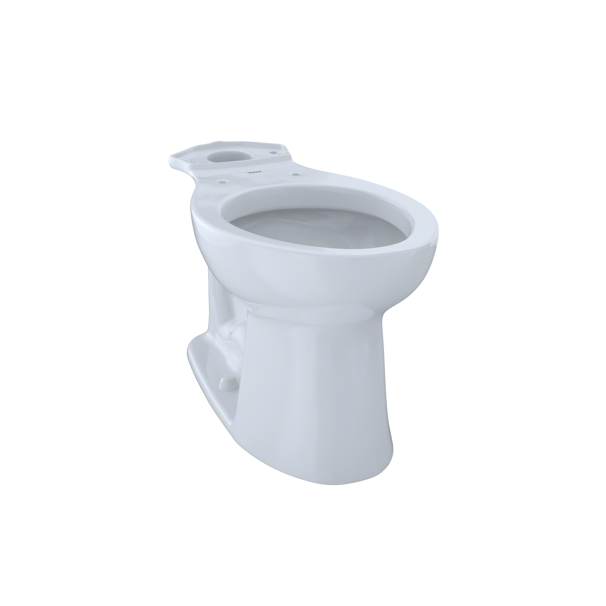 TOTO C244EF#01 Entrada Universal Height Elongated Toilet Bowl - Cotton White
