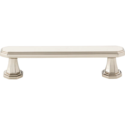 ATLAS 440-PN Dickinson 3 3/4" Center to Center Bar Pull - Polished Nickel