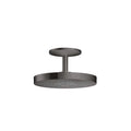 AXOR 48483341 ONE Showerhead 280 2-Jet with Ceiling Mount Trim, 2.5 GPM - Brushed Black Chrome