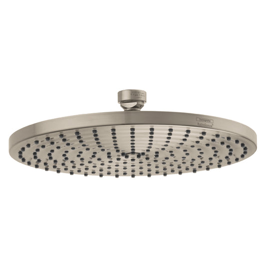 HANSGROHE 26927821 Raindance S Showerhead 240 1-Jet, 1.75 GPM - Brushed Nickel