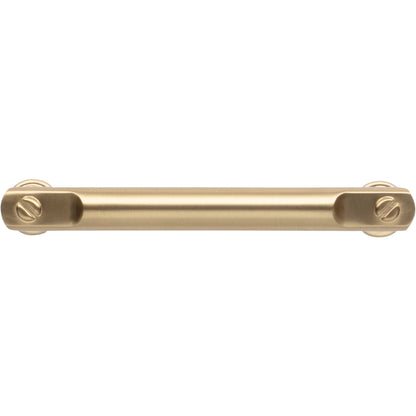 ATLAS A982-WB Everitt 3 3/4" Center to Center Bar Pull - Warm Brass