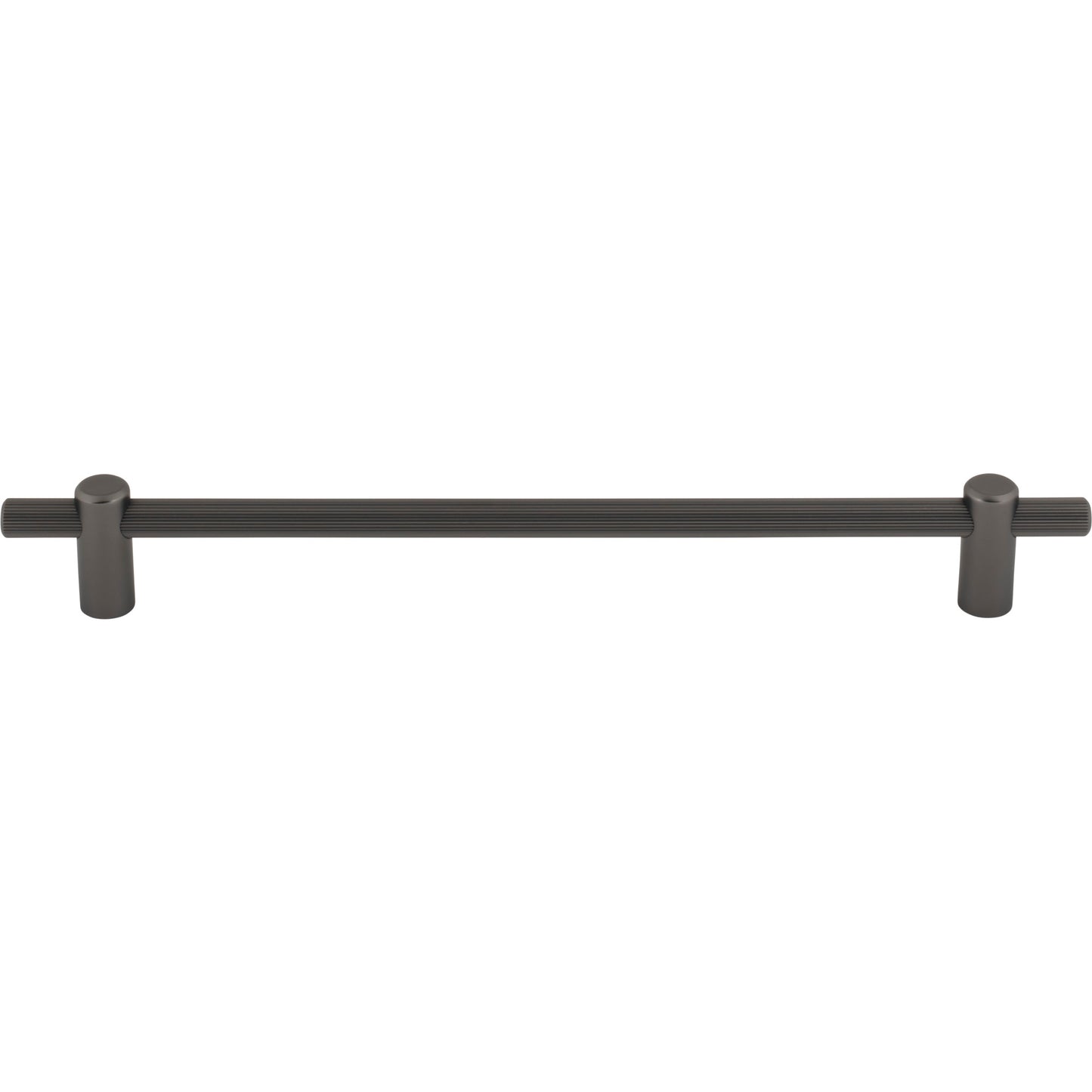 TOP KNOBS TK3256AG Dempsey 8 13/16" Center to Center Bar Pull - Ash Gray