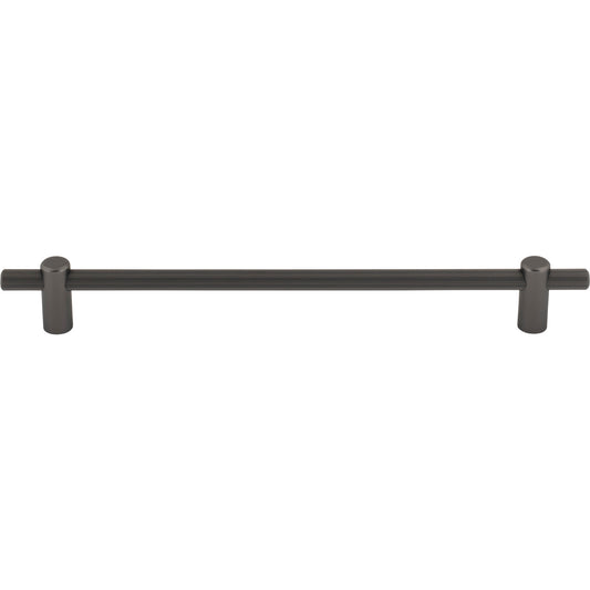 TOP KNOBS TK3256AG Dempsey 8 13/16" Center to Center Bar Pull - Ash Gray