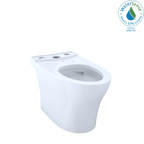 TOTO CT446CEGN#01 Aquia Iv Elongated Skirted Toilet Bowl With Cefiontect - Cotton White