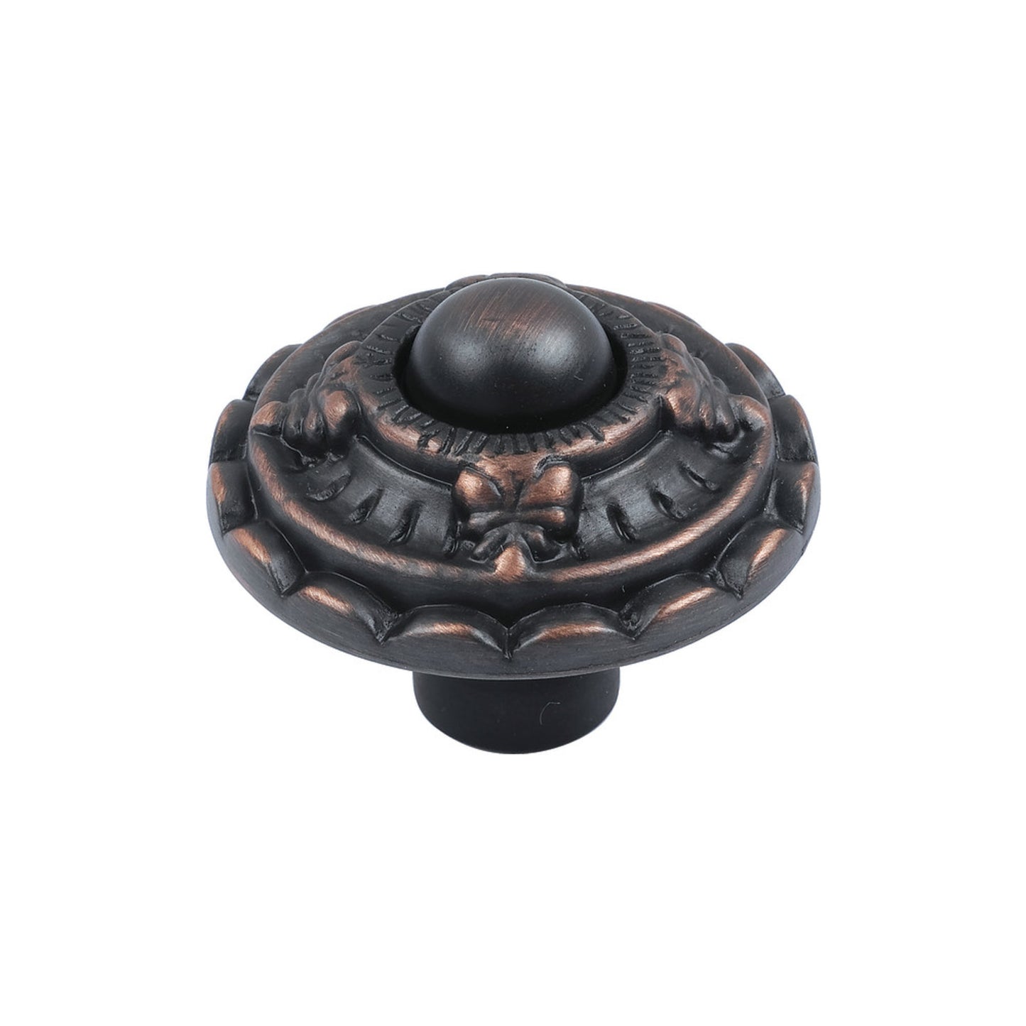 ATLAS 4005-VB St Michel 1 1/2" Diameter Round Knob , Venetian Bronze