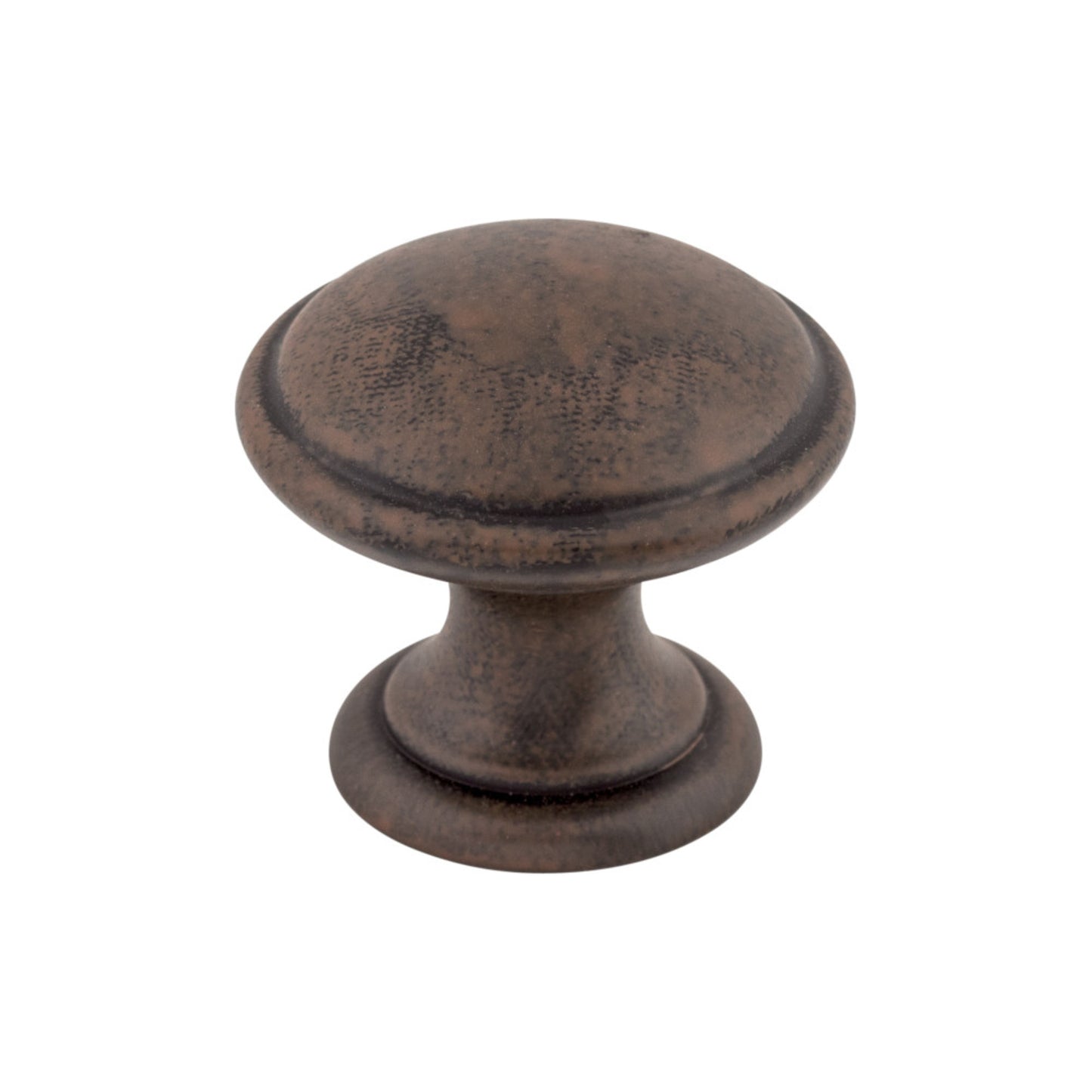 TOP KNOBS M1225 Rounded 1 1/4" Diameter Round Knob - Patina Rouge