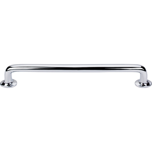 TOP KNOBS M2000 Aspen II Rounded 18" Center to Center Appliance Pull - Polished Chrome