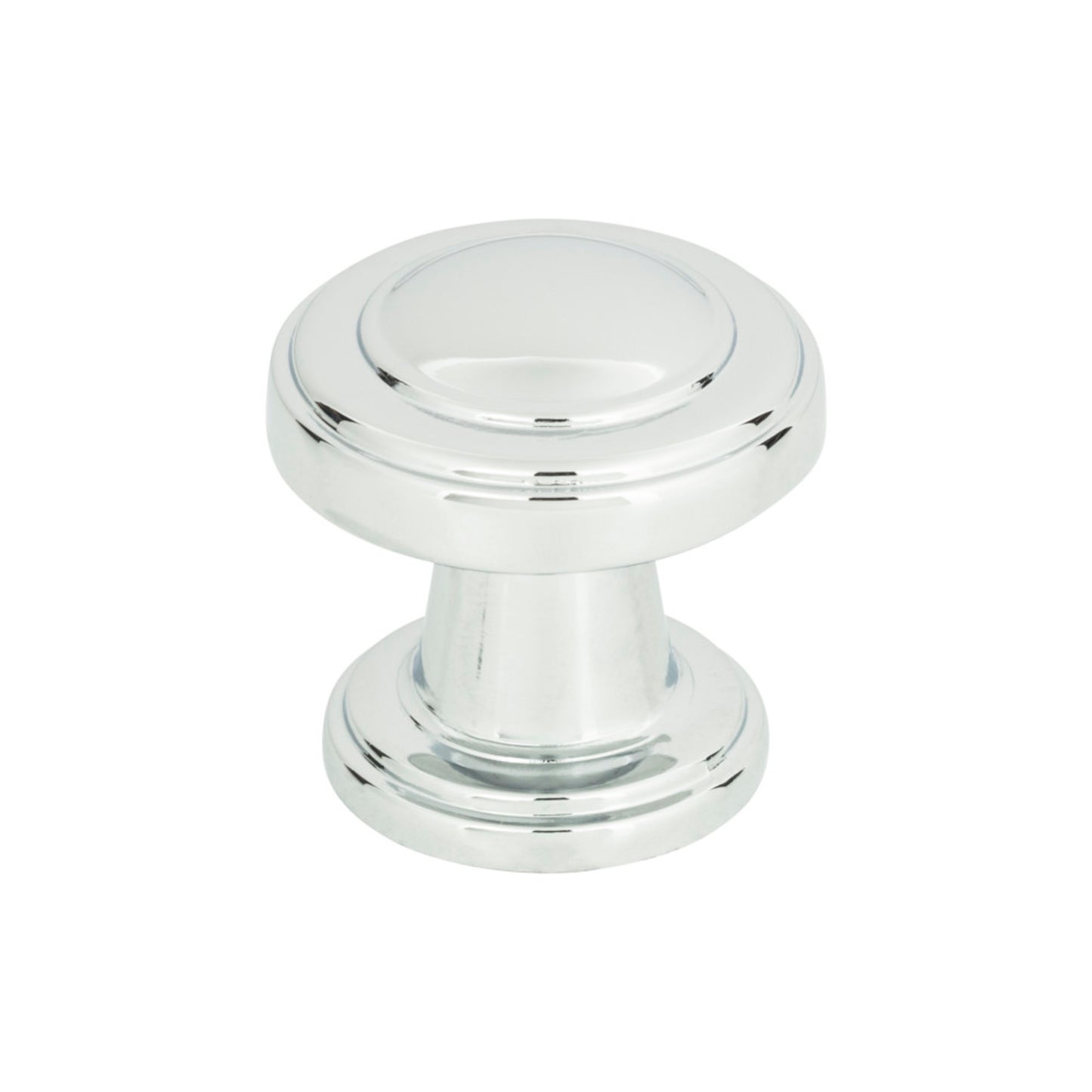 ATLAS 313-CH Bronte 1 1/8" Diameter Round Knob - Polished Chrome