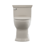 TOTO MS964124CEFG#12 Soiree One Piece Elongated 1.28 Gpf Universal Height Skirted Toilet With Cefiontect - Sedona Beige