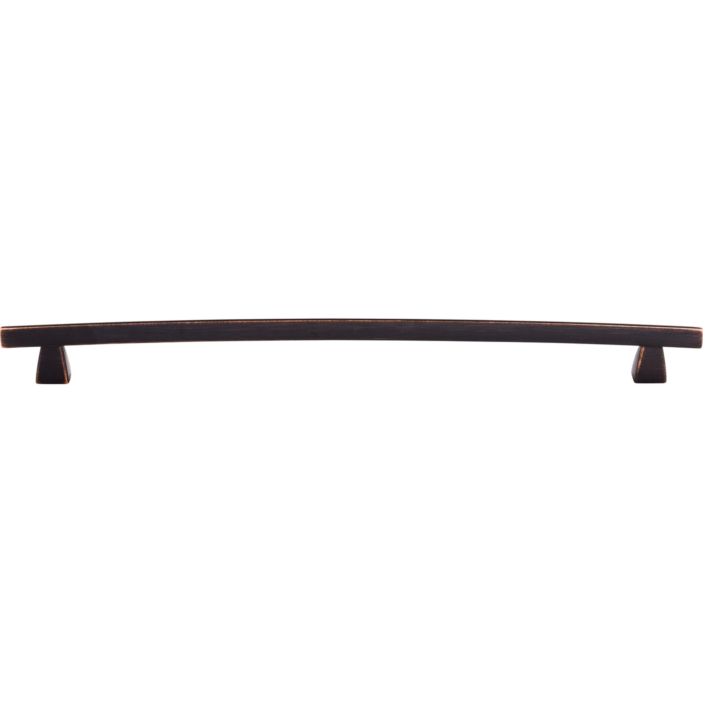 TOP KNOBS TK6TB Arched 12" Center to Center Bar Pull - Tuscan Bronze