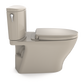 TOTO MS442124CEFG#03 Nexus Two-Piece Elongated 1.28 GPF Universal Height Toilet with CEFIONTECT and SS124 SoftClose Seat , Bone