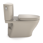 TOTO MS442124CEFG#03 Nexus Two-Piece Elongated 1.28 Gpf Universal Height Toilet With Cefiontect And Ss124 Softclose Seat - Bone