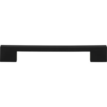 ATLAS A826-BL Thin Square 7 9/16" Center to Center Bar Pull - Matte Black