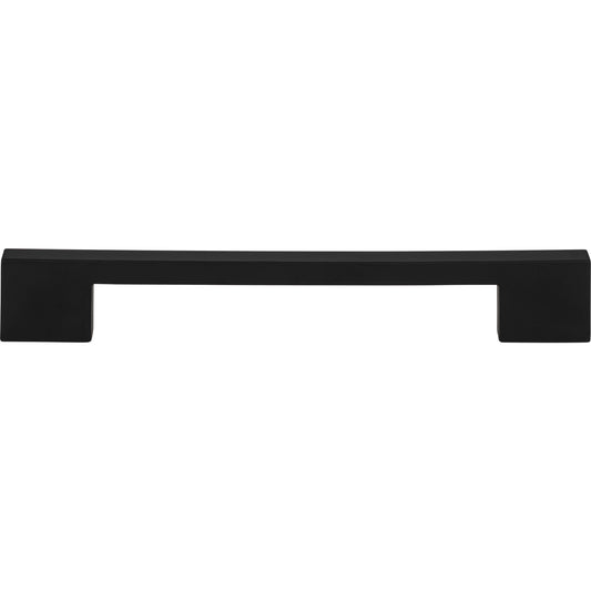 ATLAS A826-BL Thin Square 7 9/16" Center to Center Bar Pull - Matte Black