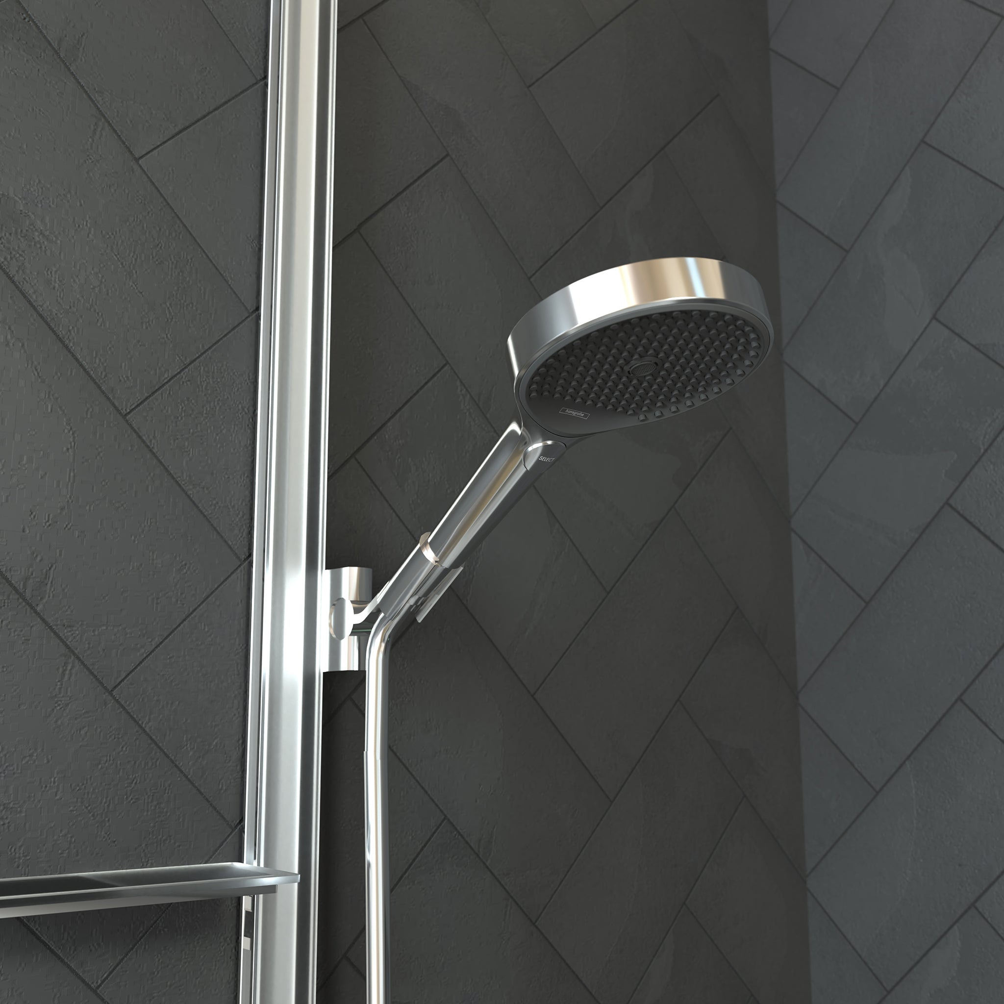 HANSGROHE 26914001 Rainfinity Handshower Set 130 3-Jet, 1.75 GPM - Chrome