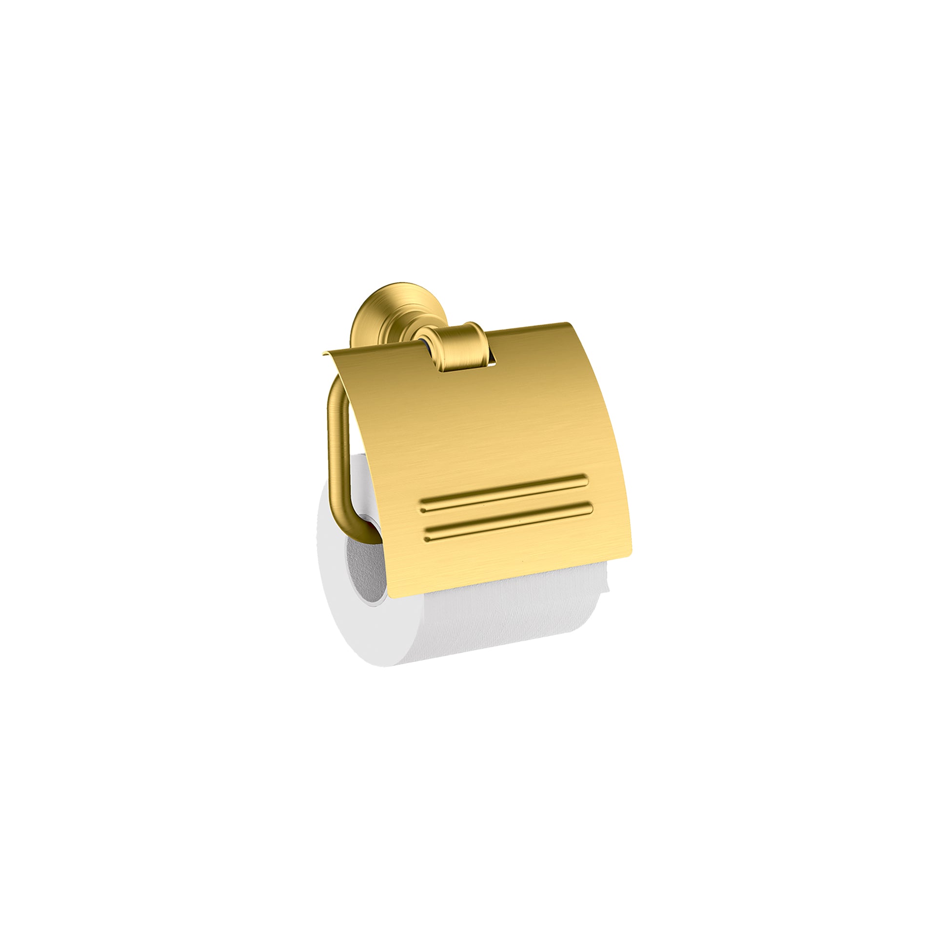 AXOR Montreux Toilet Paper Holder in Brushed Gold Optic