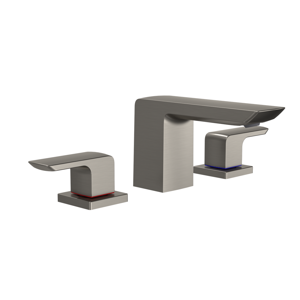 TOTO TLG02201U#BN Gr Series 1.2 Gpm Two Handle Widespread Bathroom Sink Faucet With Drain Assembly - Brushed Nickel