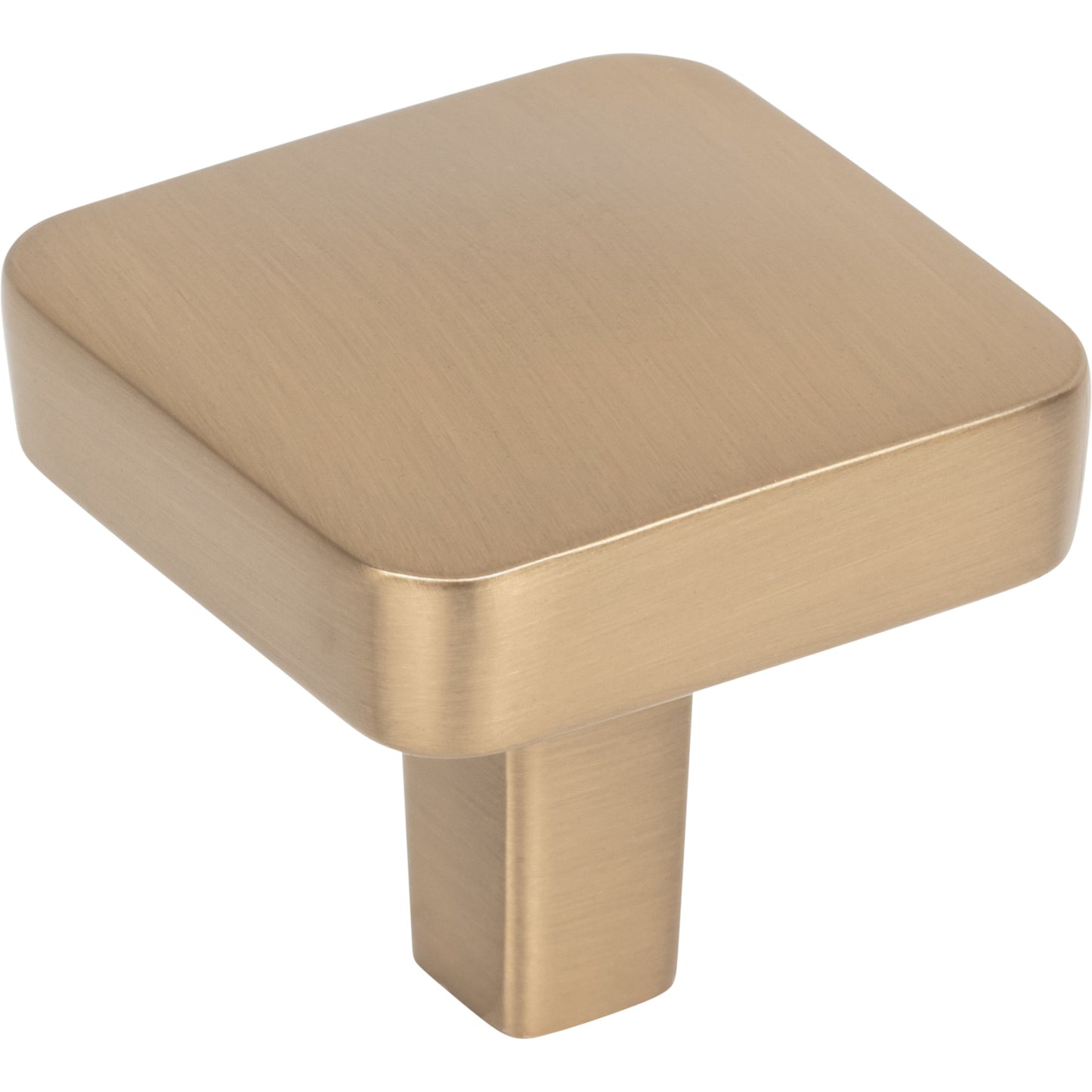 JEFFREY ALEXANDER 905SBZ Whitlock 1-1/4" Diameter Square Knob - Satin Bronze