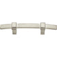 ATLAS 302-BRN Buckle Up 3" Center to Center Bar Pull - Brushed Nickel