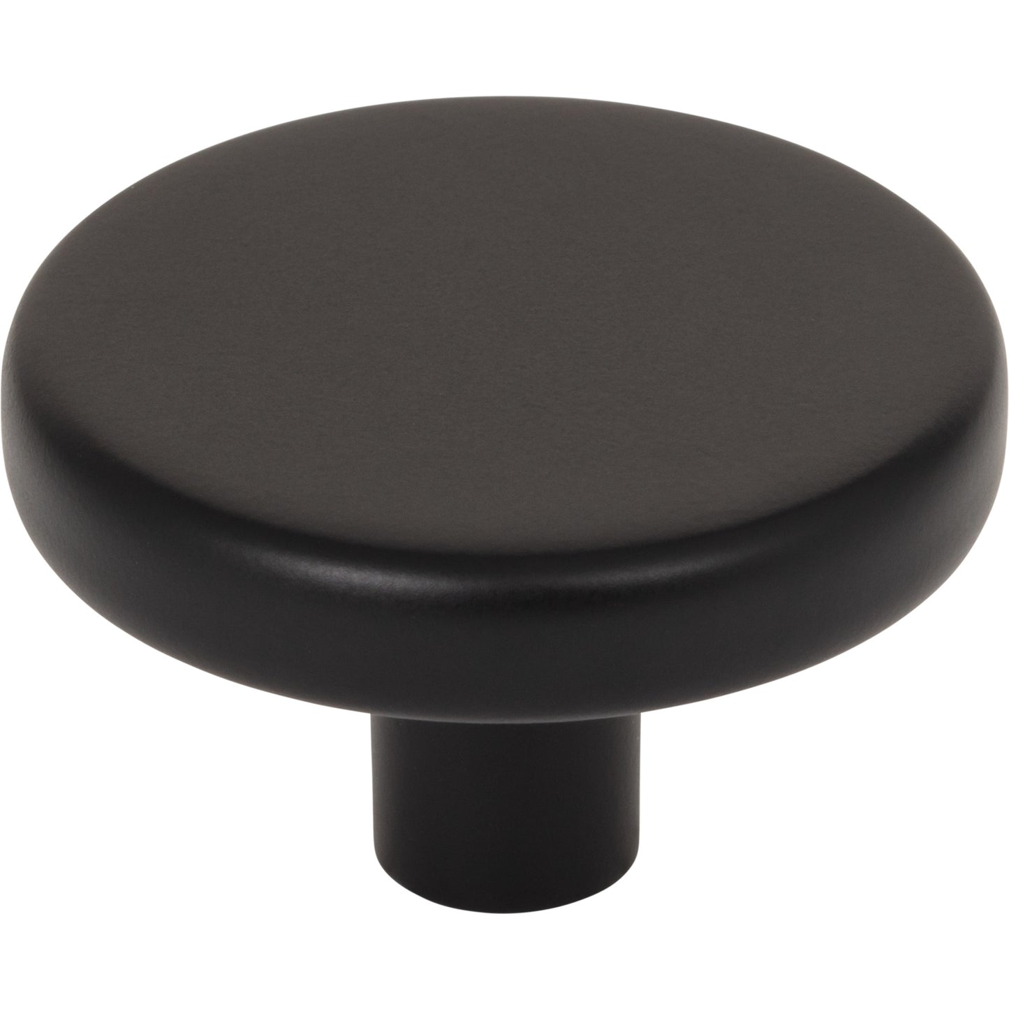 ELEMENTS 105L-MB Gibson 1-5/8" Diameter Mushroom Knob - Matte Black