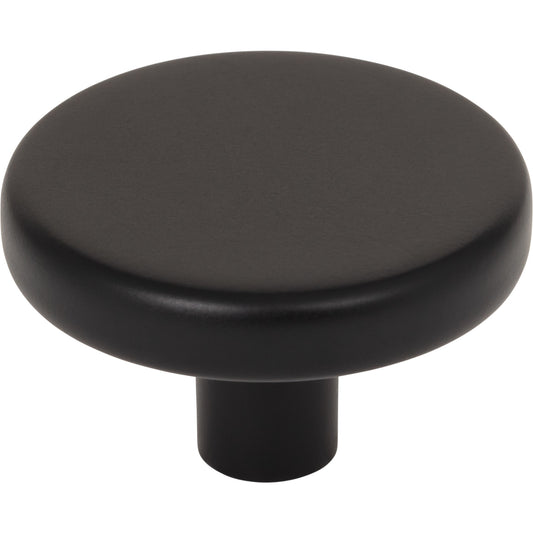 ELEMENTS 105L-MB Gibson 1-5/8" Diameter Mushroom Knob - Matte Black