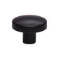 TOP KNOBS TK910BLK Hillmont 1 3/8" Length Oval Knob - Flat Black