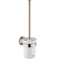 AXOR 42035820 Montreux Toilet Brush with Holder, Wall-Mounted - Brushed Nickel