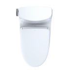 TOTO MW6144736CUFGA#01 Washlet+ Carlyle Ii 1G One-Piece Elongated 1.0 Gpf Toilet With Auto Flush Washlet+ S7A Contemporary Bidet Seat - Cotton White