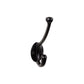 TOP KNOBS TK1064BLK Bergen 5 9/16" Wall Hooks - Flat Black