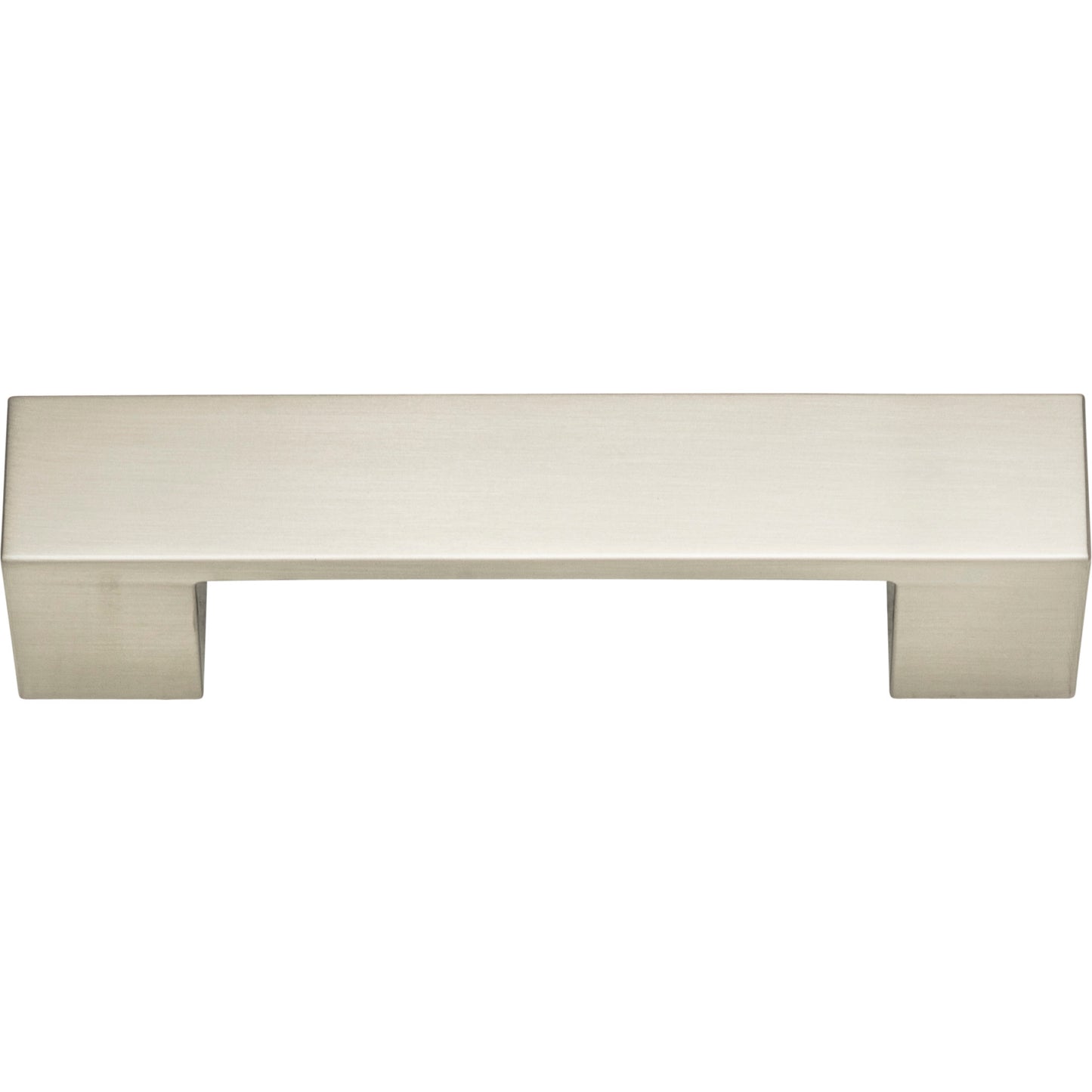 ATLAS A918-BN Wide Square 3 3/4" Center to Center Bar Pull - Brushed Nickel