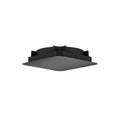 AXOR 28795341 Citterio C Showerhead 270 Square 1-Jet Flush Ceiling, 2.5 GPM - Brushed Black Chrome
