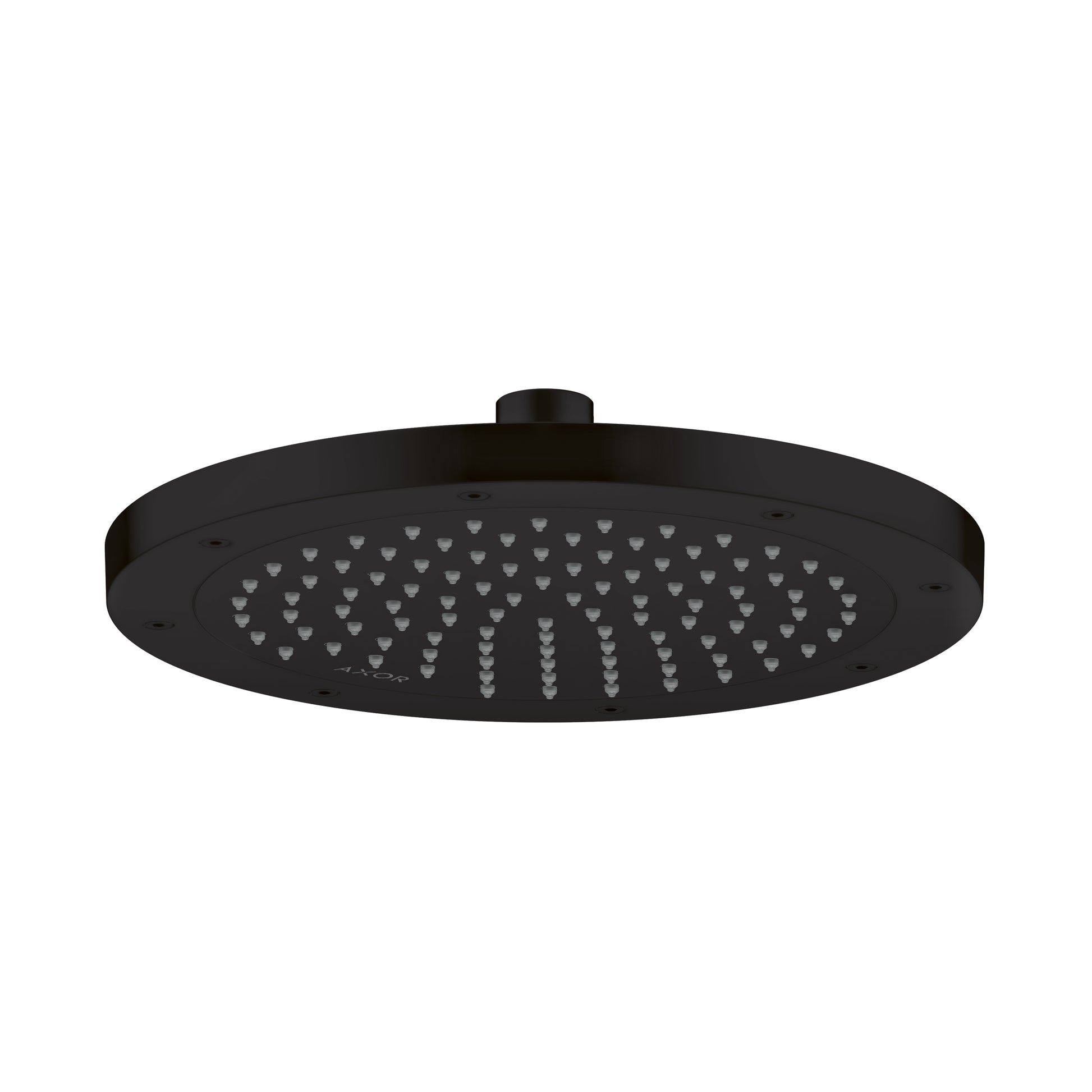 AXOR 35384671 ShowerSolutions Showerhead 245 1-Jet, 2.5 GPM - Matte Black