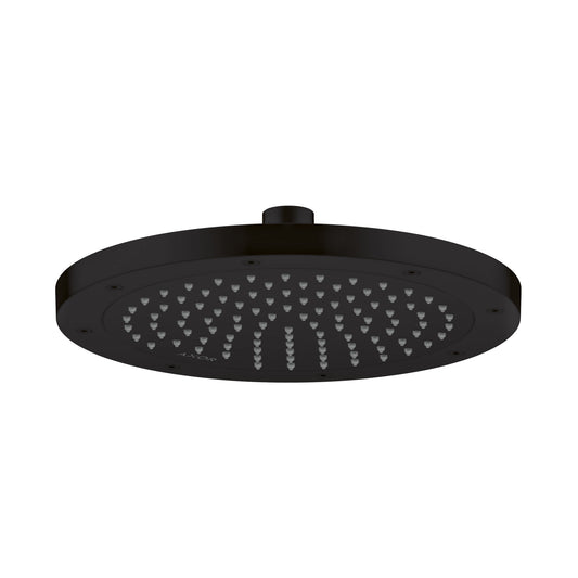AXOR 35384671 ShowerSolutions Showerhead 245 1-Jet, 2.5 GPM - Matte Black