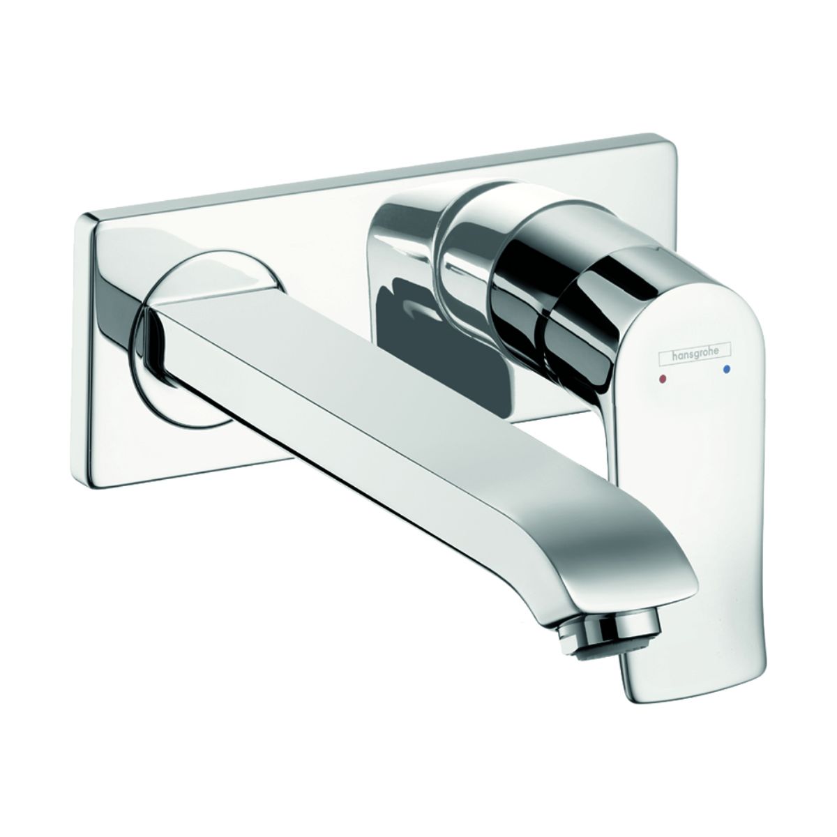 HANSGROHE 31086001 Metris Wall-Mounted Single-Handle Faucet Trim, 1.2 GPM - Chrome