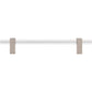 JEFFREY ALEXANDER 578-160SN Spencer 160 mm Center-to-Center Bar Pull - Satin Nickel