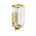 AXOR 42610990 Universal Rectangular Soap Dispenser - Polished Gold Optic