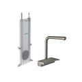 HANSGROHE 73830801 Aquno Select Kitchen Faucet, 2-Spray Pull-Out with sBox, 1.75 GPM - Stainless Steel Optic