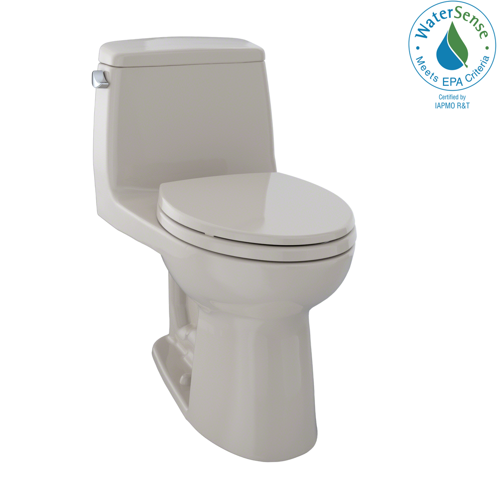 TOTO MS854114E#03 Eco Ultramax One-Piece Elongated 1.28 Gpf Toilet - Bone