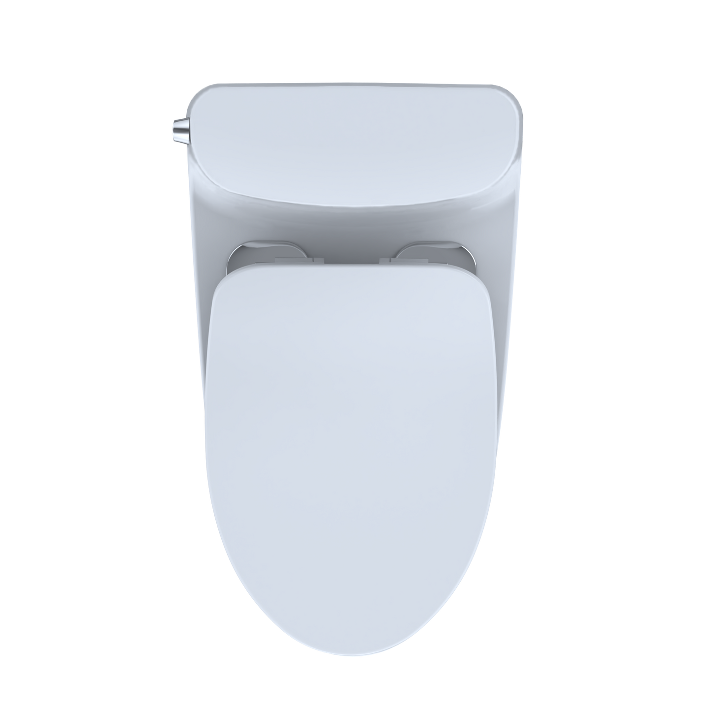 TOTO MS642234CEFG#01 Nexus One-Piece Elongated 1.28 GPF Universal Height Toilet with CEFIONTECT and SS234 SoftClose Seat , Cotton White