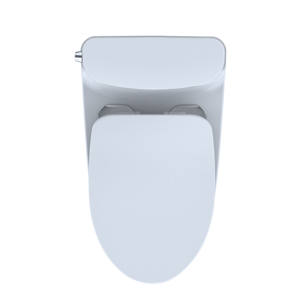 TOTO MS642234CEFG#01 Nexus One-Piece Elongated 1.28 Gpf Universal Height Toilet With Cefiontect And Ss234 Softclose Seat - Cotton White