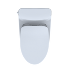 TOTO MS642234CEFG#01 Nexus One-Piece Elongated 1.28 Gpf Universal Height Toilet With Cefiontect And Ss234 Softclose Seat - Cotton White