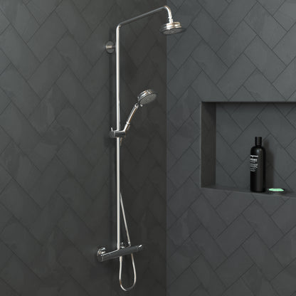 HANSGROHE 04753000 Croma 100 Classic Handshower 3-Jet, 1.8 GPM - Chrome