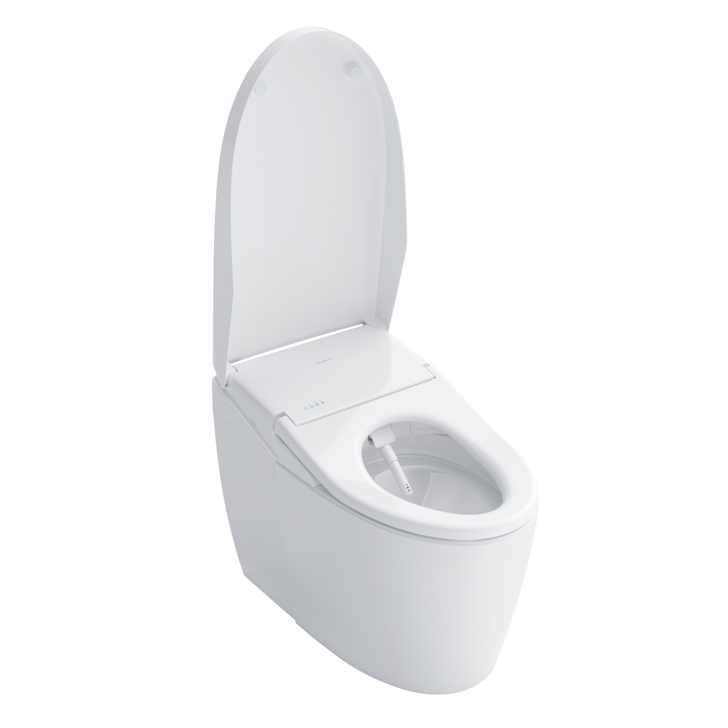 TOTO MS8551CUMFG#01 Neorest As Dual Flush 1.0 Or 0.8 Gpf Toilet With Integrated Bidet Seat And Ewater+ - Cotton White