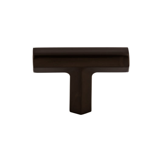 TOP KNOBS TK790ORB Lydia 1 3/4" Length Geometric Knob , Oil Rubbed Bronze