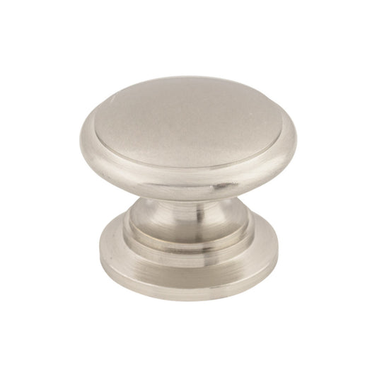 TOP KNOBS M351 Ray 1 1/4" Diameter Round Knob - Brushed Satin Nickel