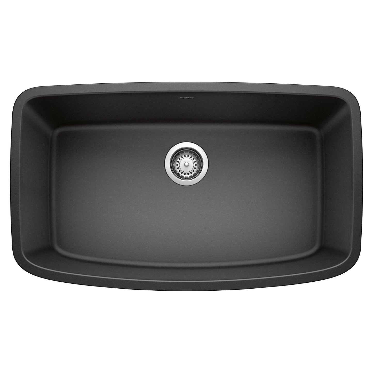 BLANCO 441610 Valea Valea SILGRANIT 32" Super Single Undermount Kitchen Sink - Anthracite in Anthracite