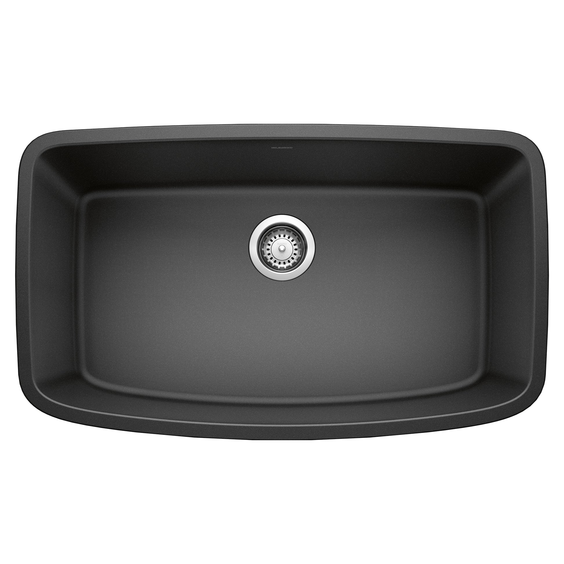 BLANCO 441610 Valea Valea SILGRANIT 32" Super Single Undermount Kitchen Sink - Anthracite in Anthracite